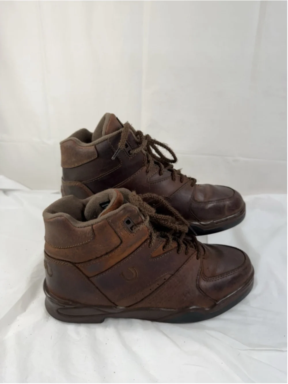 Roper Horseshoe mens 7.5 Chukka brown boots